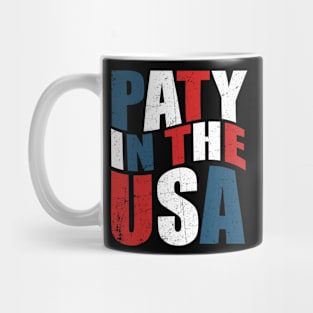 Party In The Usa 4Th Of July Preppy Smile Shirts Men Women Mug